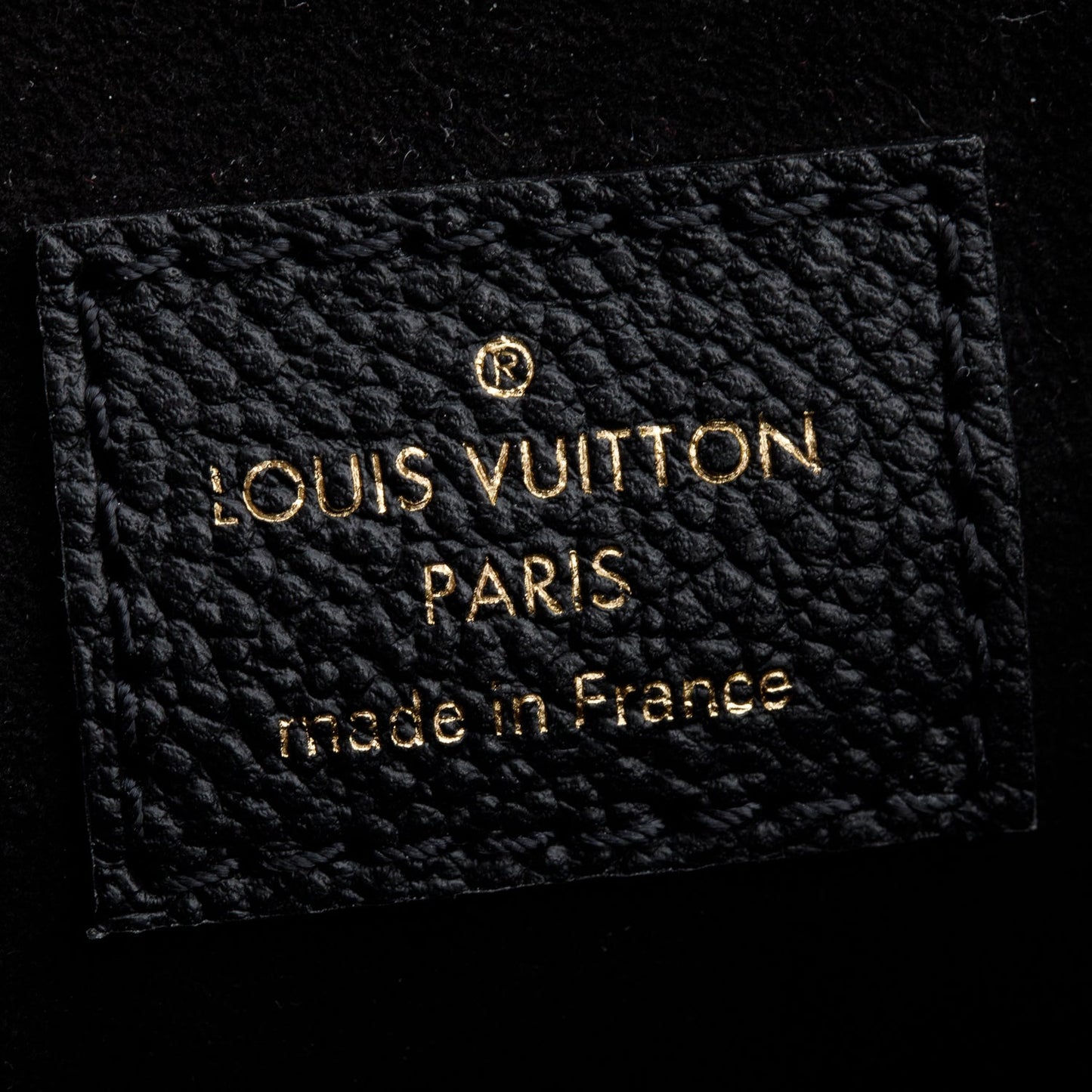 Louis Vuitton Black Monogram Empreinte Leather Tiny Backpack
