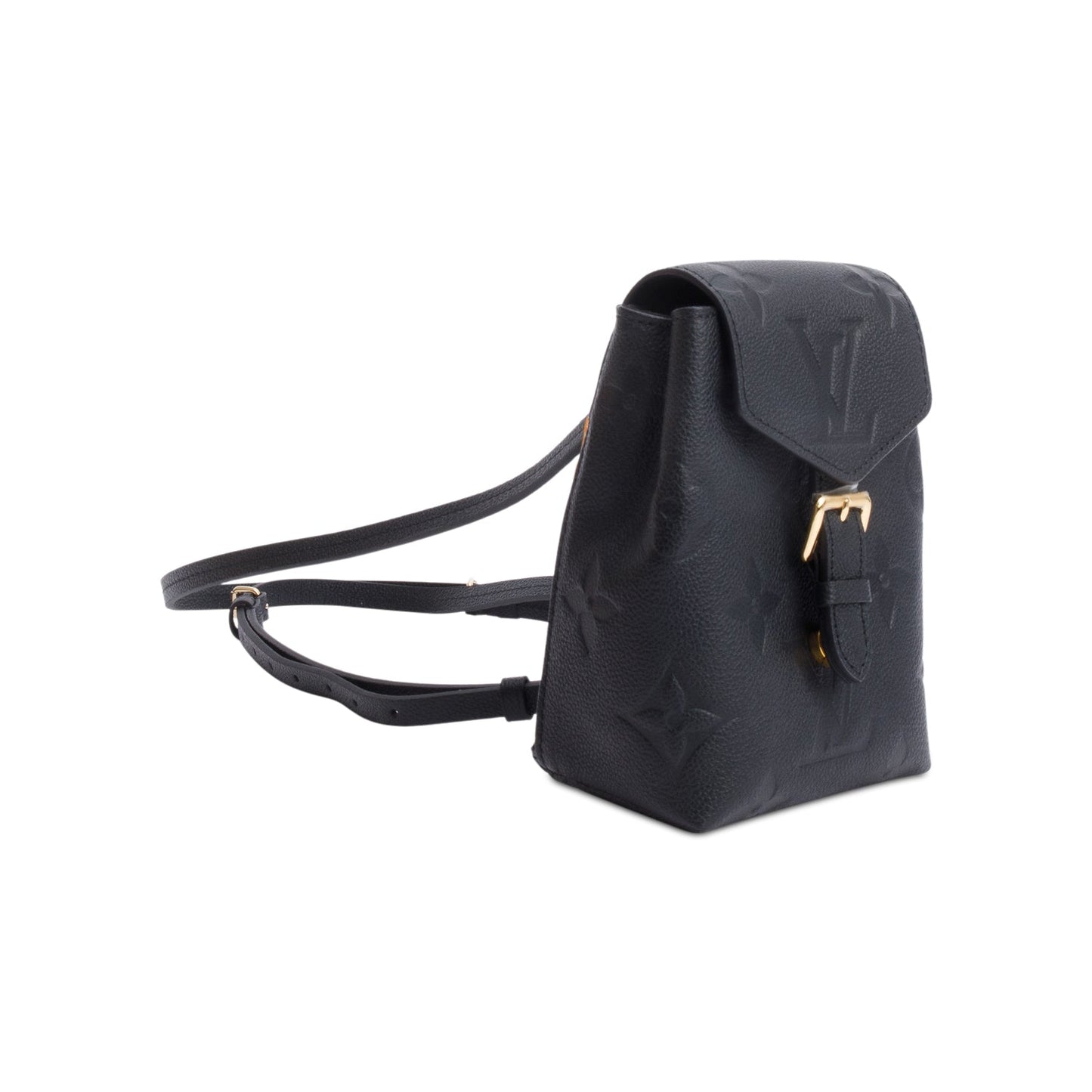Louis Vuitton Black Monogram Empreinte Leather Tiny Backpack