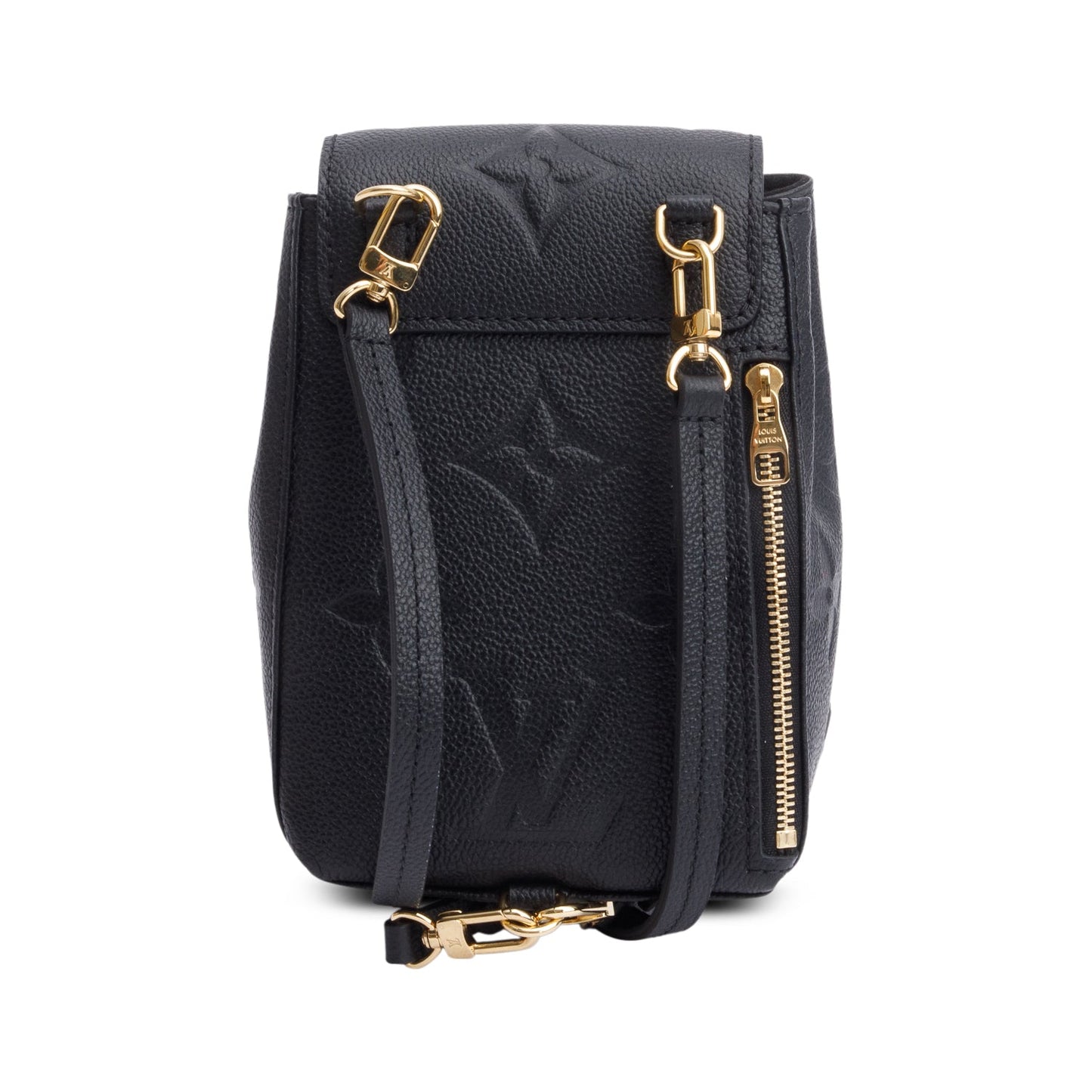 Louis Vuitton Black Monogram Empreinte Leather Tiny Backpack