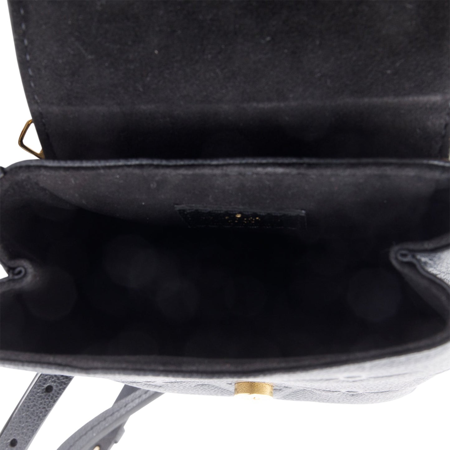 Louis Vuitton Black Monogram Empreinte Leather Tiny Backpack