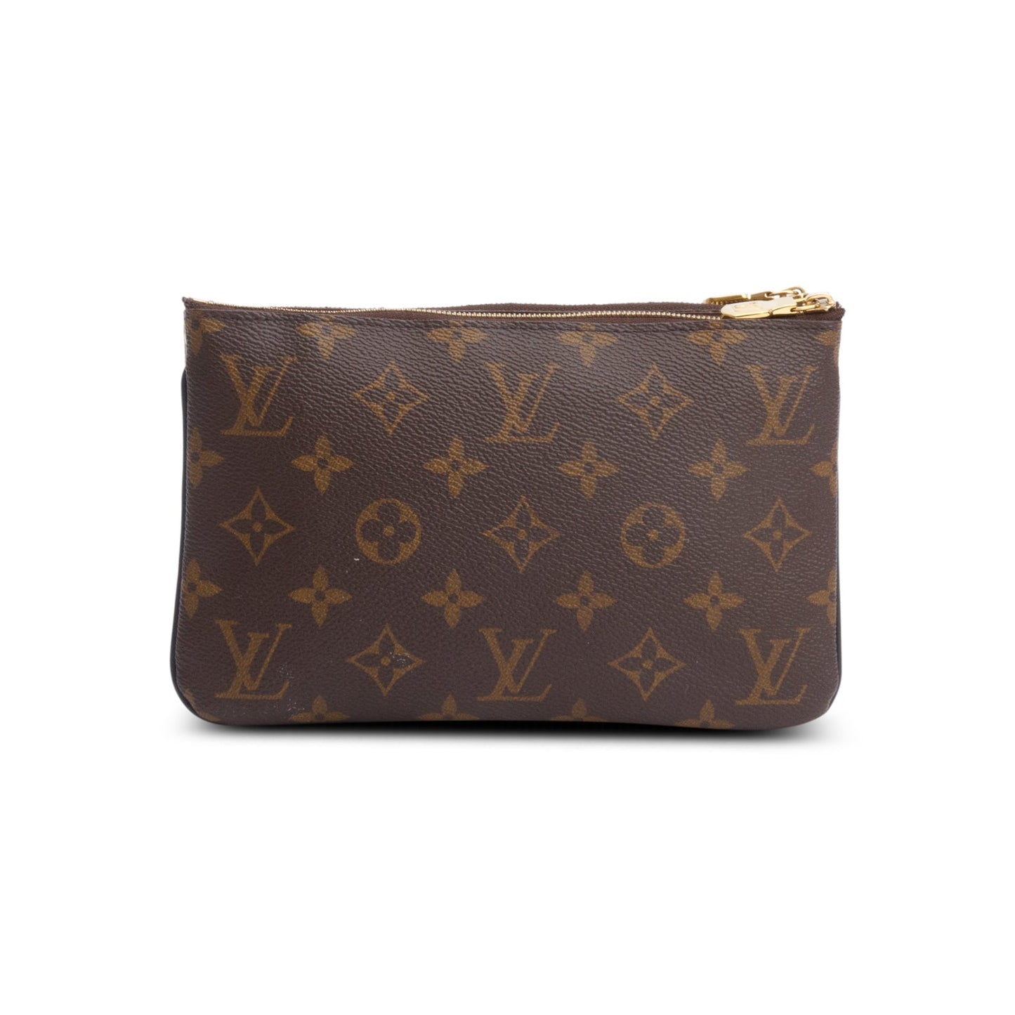 Louis Vuitton Monogram Giant Reverse & Monogram Double Zip Pochette