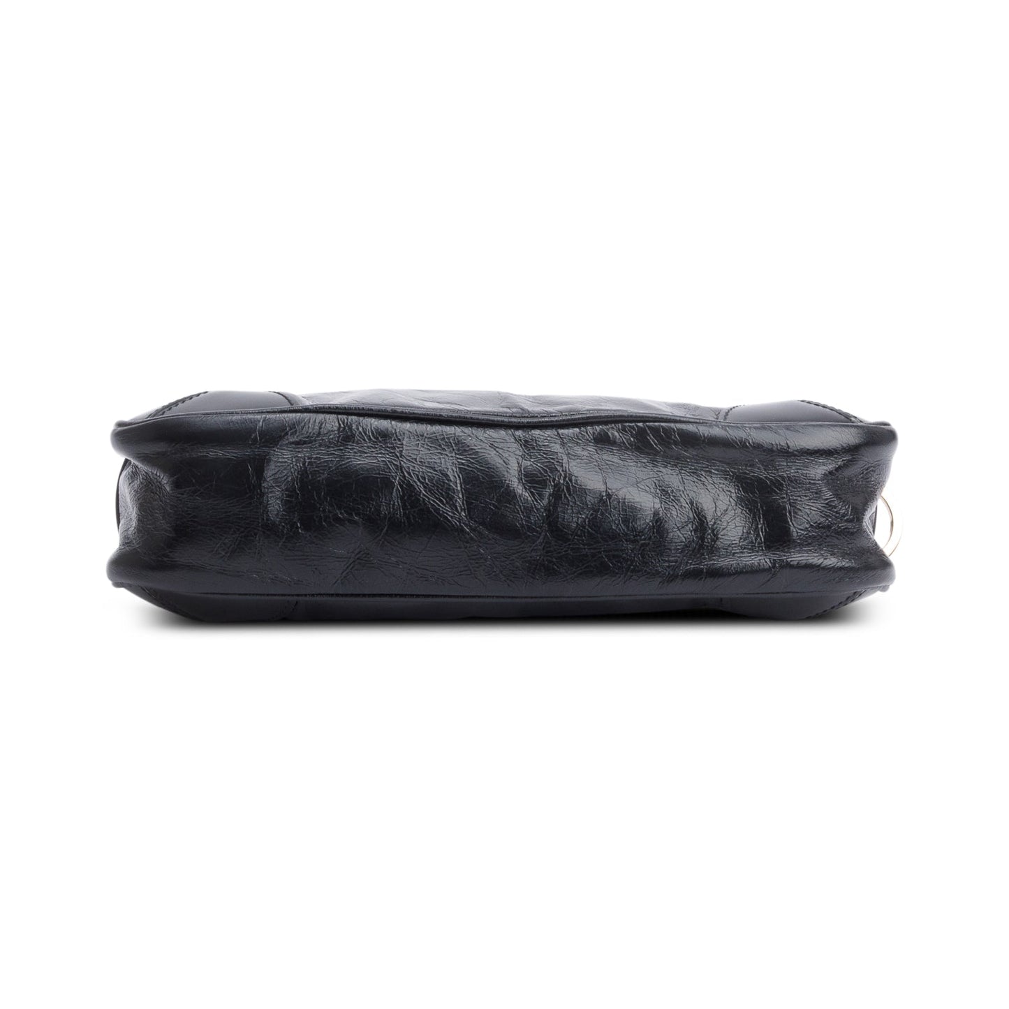 Prada Black Re-Edition 2002 Small Leather Shoulder Bag