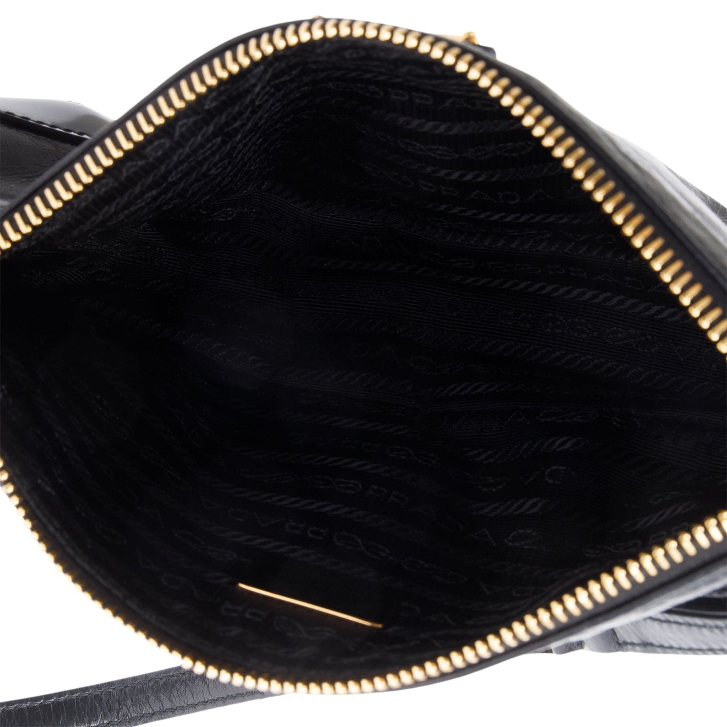 Prada Black Re-Edition 2002 Small Leather Shoulder Bag