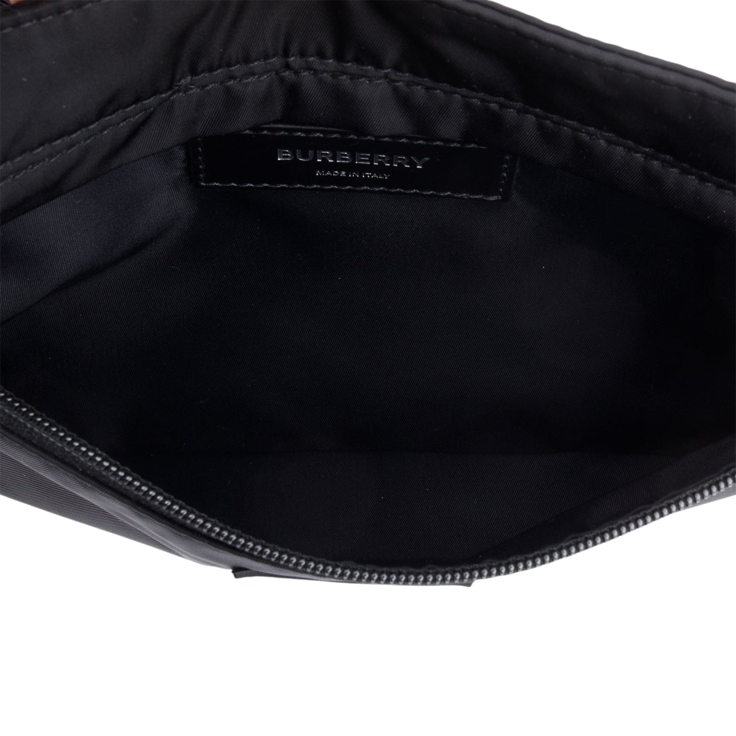 Burberry Black Nylon Logo Belt Bag