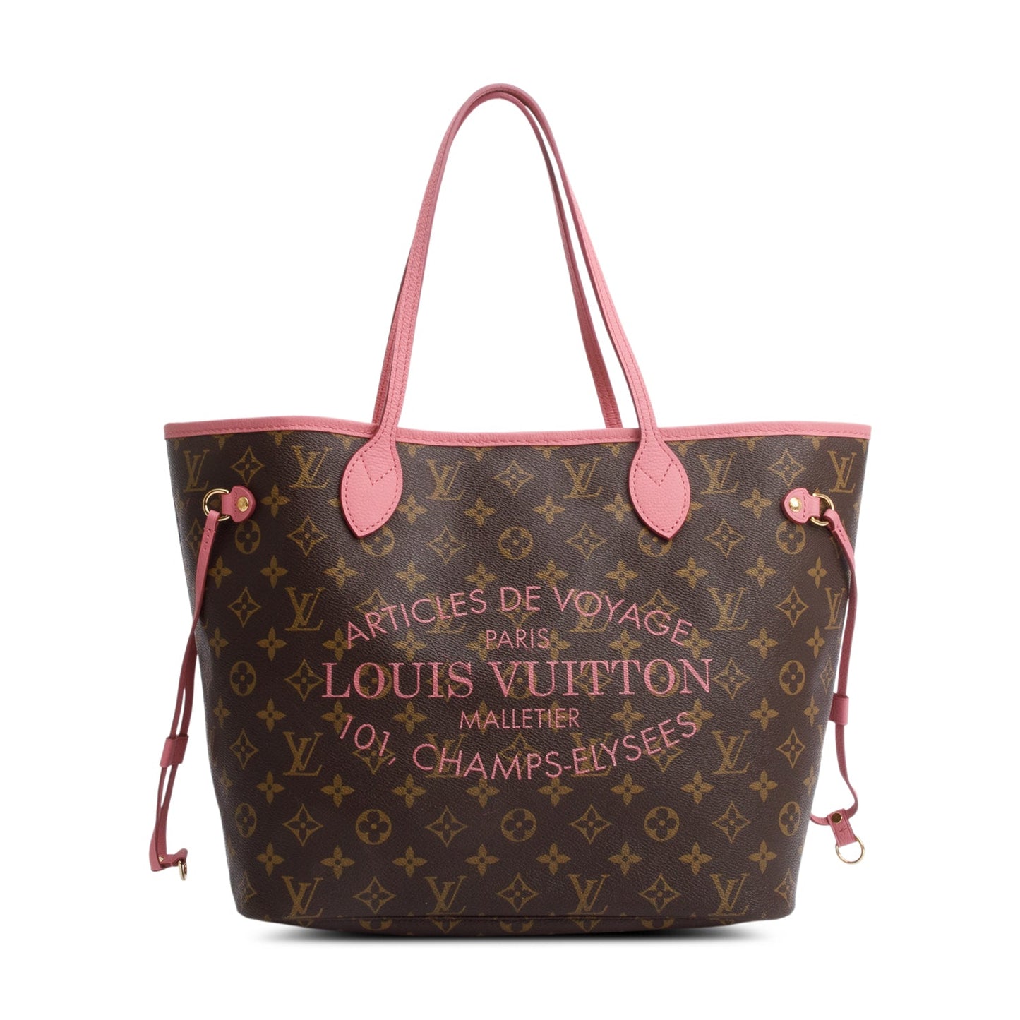 Louis Vuitton Monogram Article De Voyage Neverfull MM