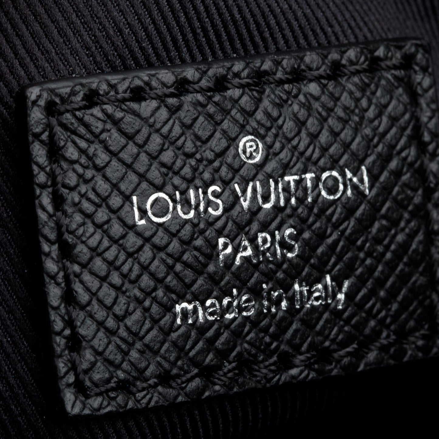 Louis Vuitton Black Taiga Leather Outdoor PM Messenger Bag