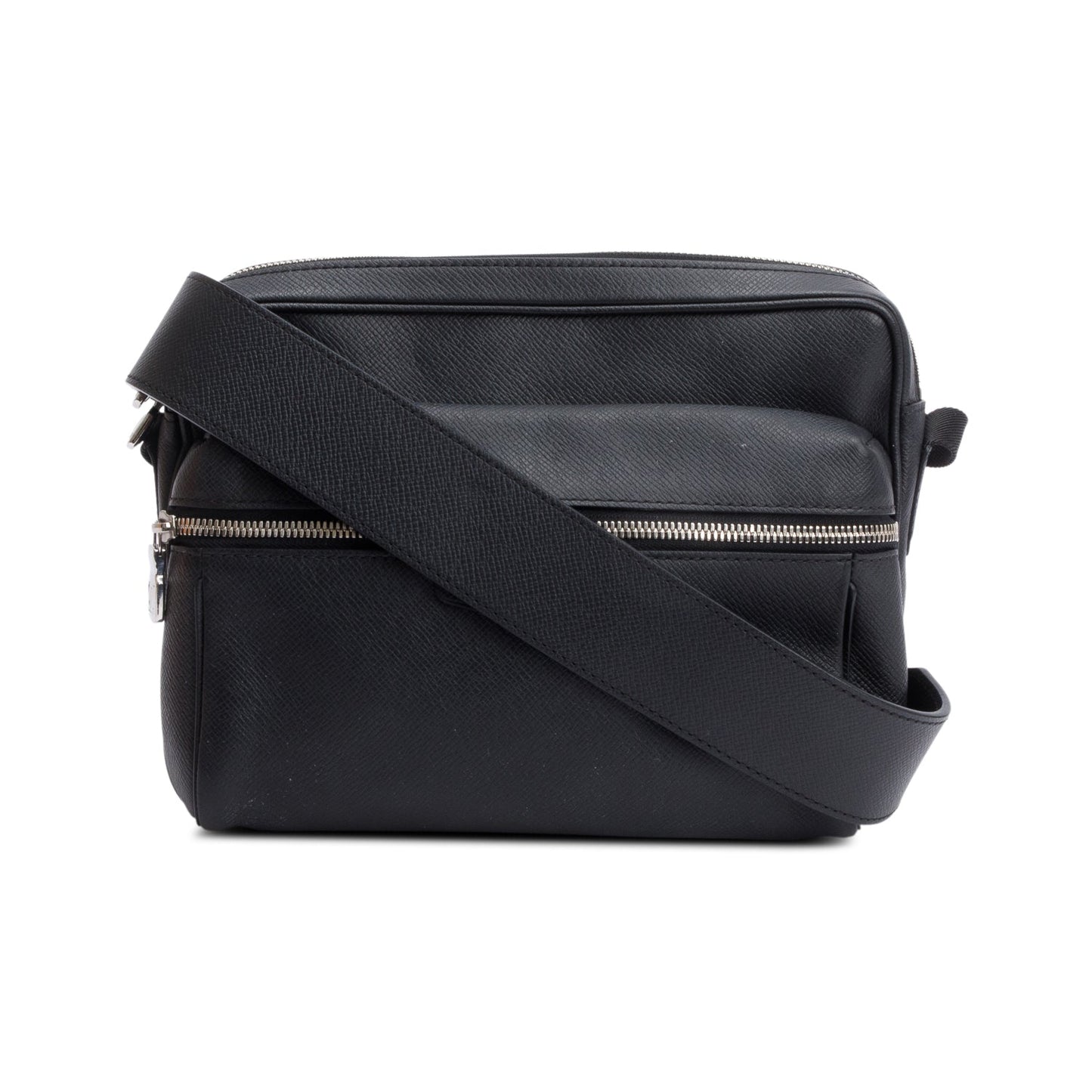 Louis Vuitton Black Taiga Leather Outdoor PM Messenger Bag