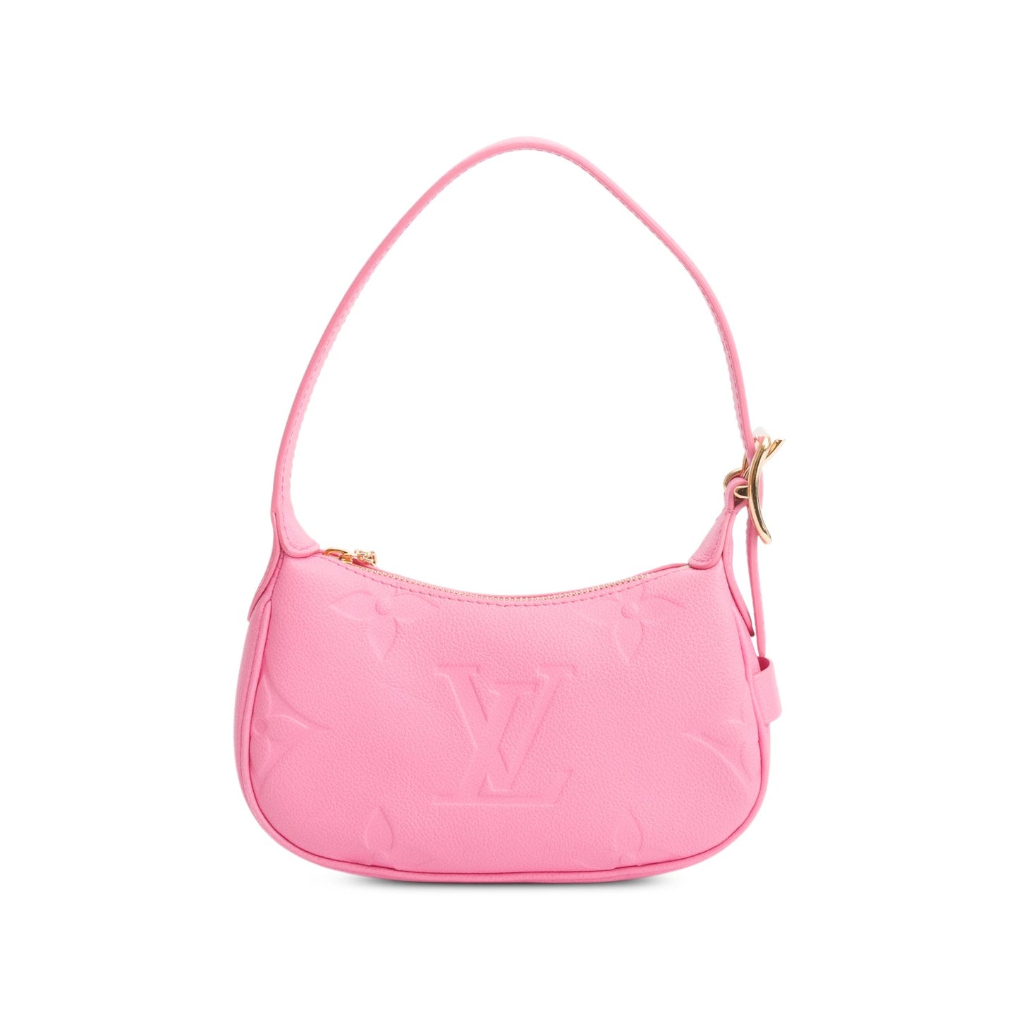 Louis Vuitton Pink Monogram Giant Empreinte Leather Mini Moon