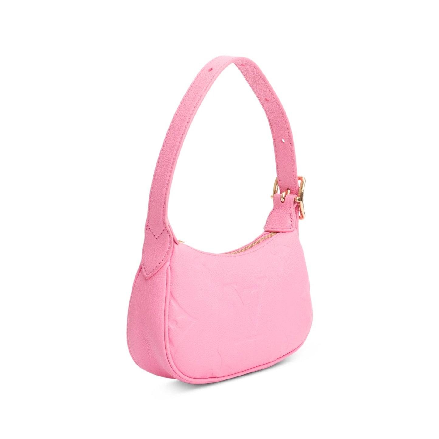 Louis Vuitton Pink Monogram Giant Empreinte Leather Mini Moon