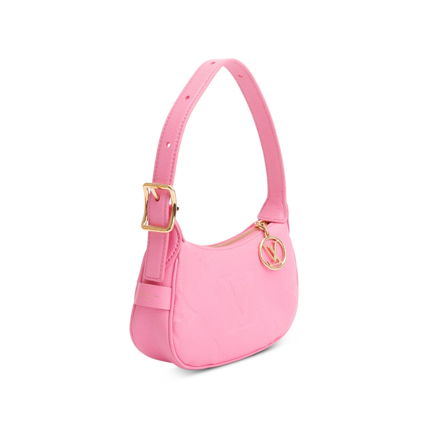 Louis Vuitton Pink Monogram Giant Empreinte Leather Mini Moon