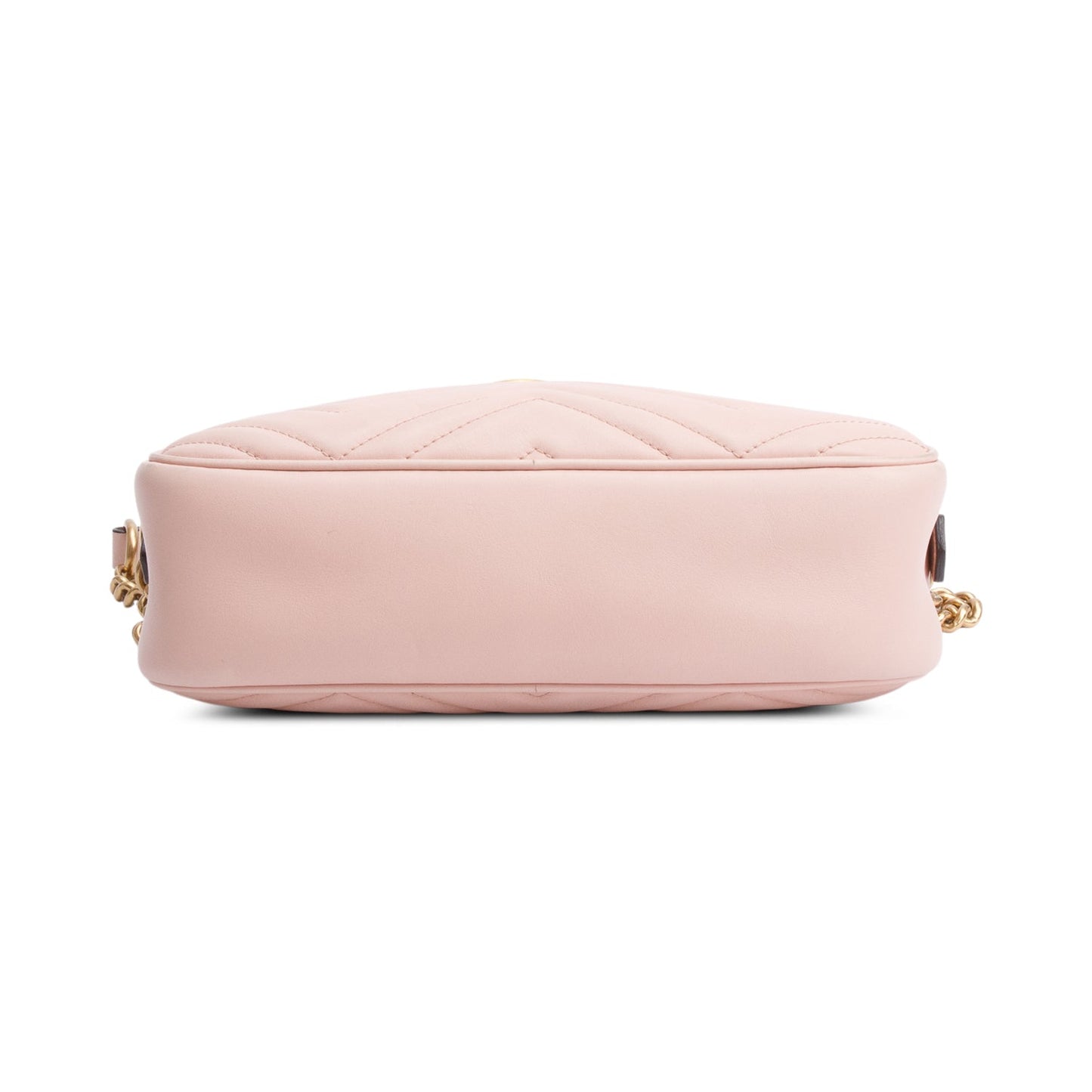 Gucci Pink GG Marmont Matelasse Small Shoulder Bag