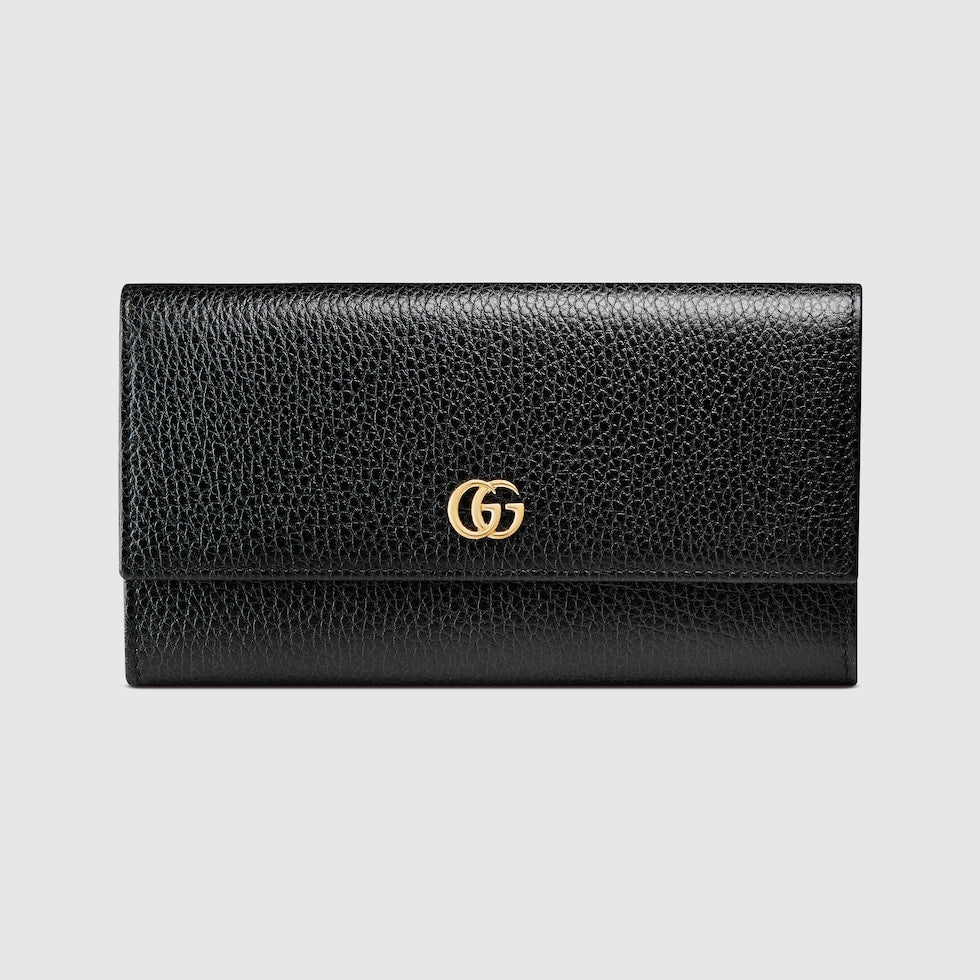Gucci GG Marmont Black Long Wallet