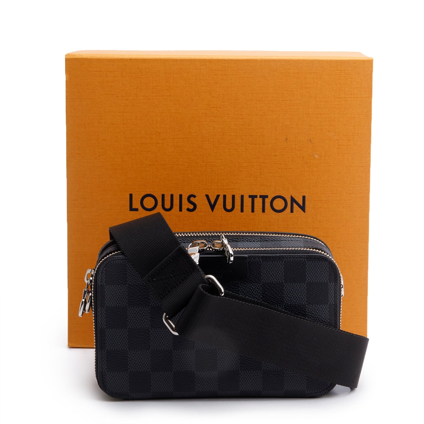Louis Vuitton Damier Graphite Alpha Wearable Wallet Crossbody