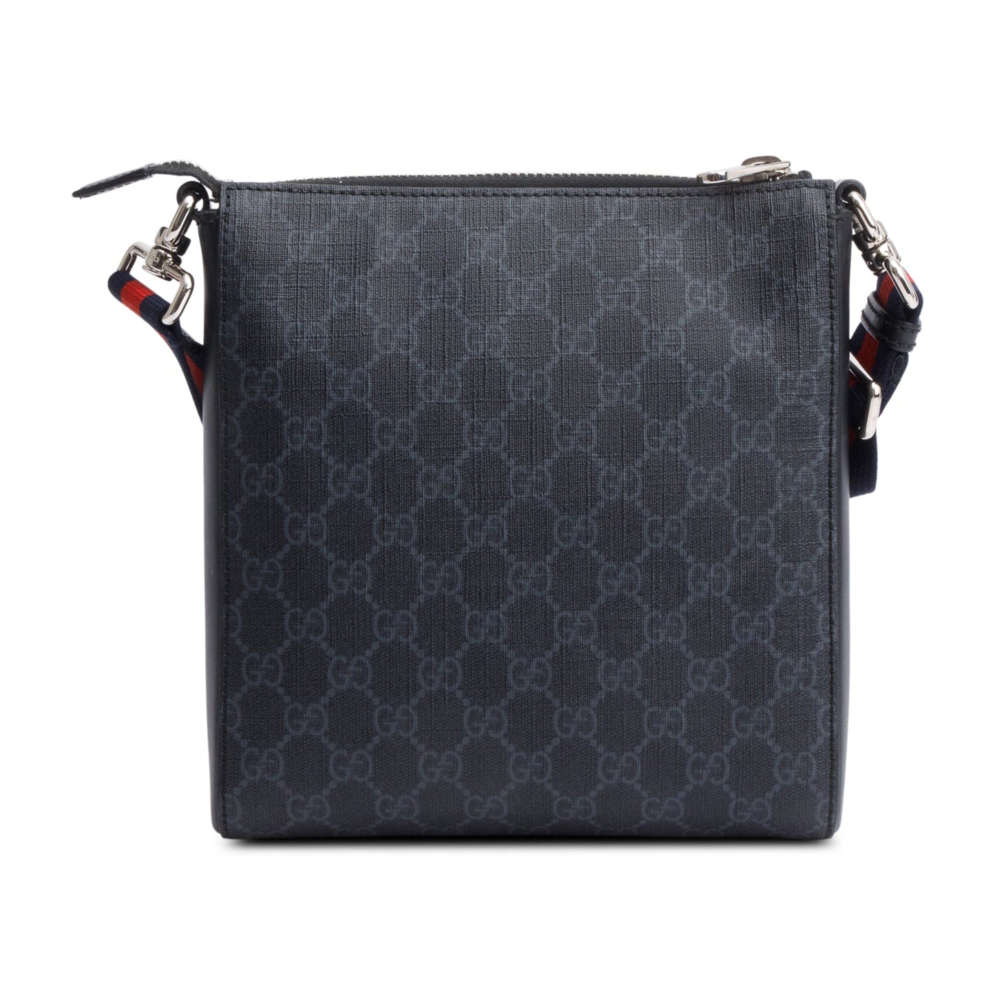 Gucci Black GG Supreme Small Messenger Bag