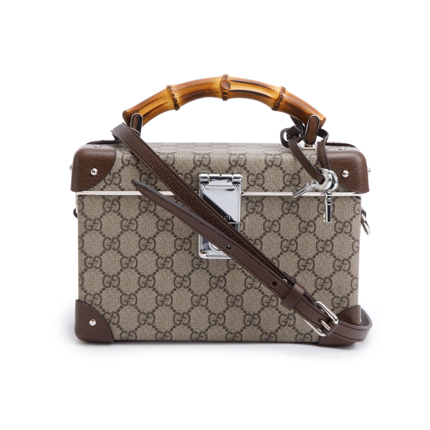 Gucci GG Supreme Globe Trotter Beauty Case
