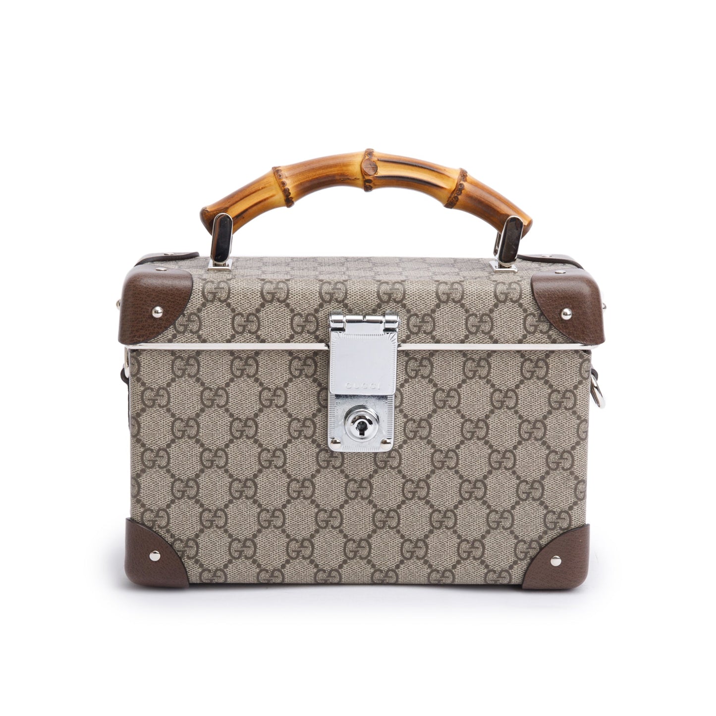 Gucci GG Supreme Globe Trotter Beauty Case