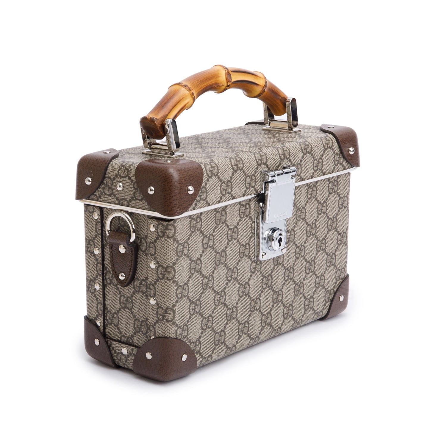 Gucci GG Supreme Globe Trotter Beauty Case