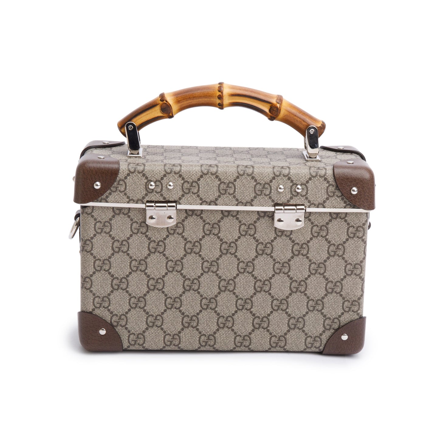 Gucci GG Supreme Globe Trotter Beauty Case