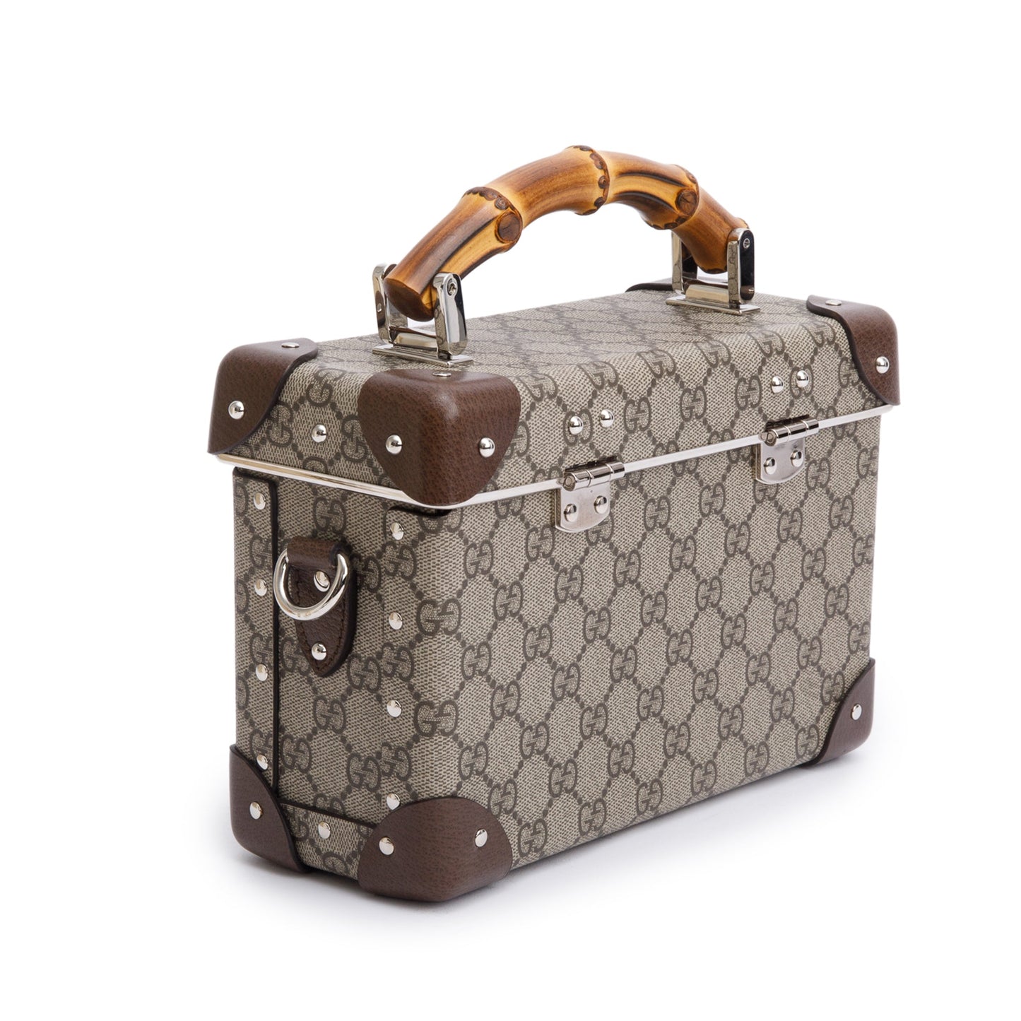 Gucci GG Supreme Globe Trotter Beauty Case