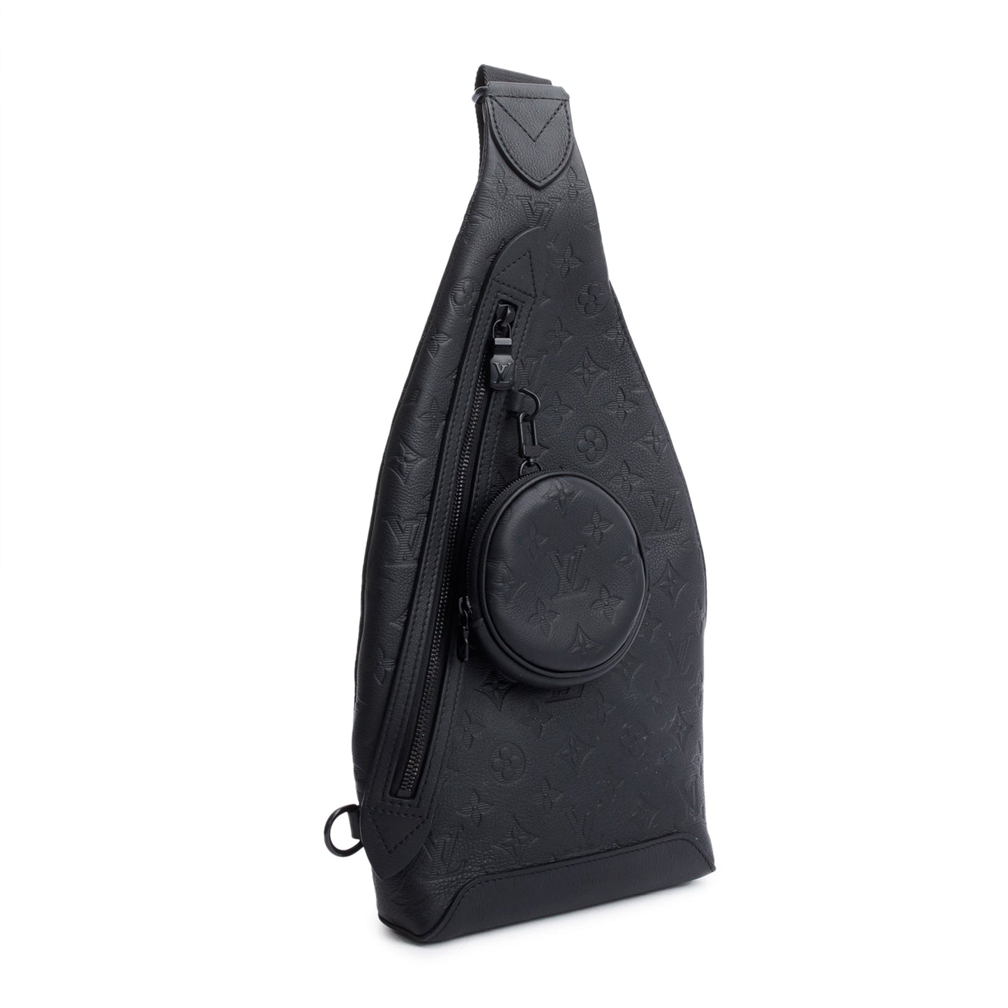Louis Vuitton 2022 Monogram Empreinte Shadow Duo SlingBag