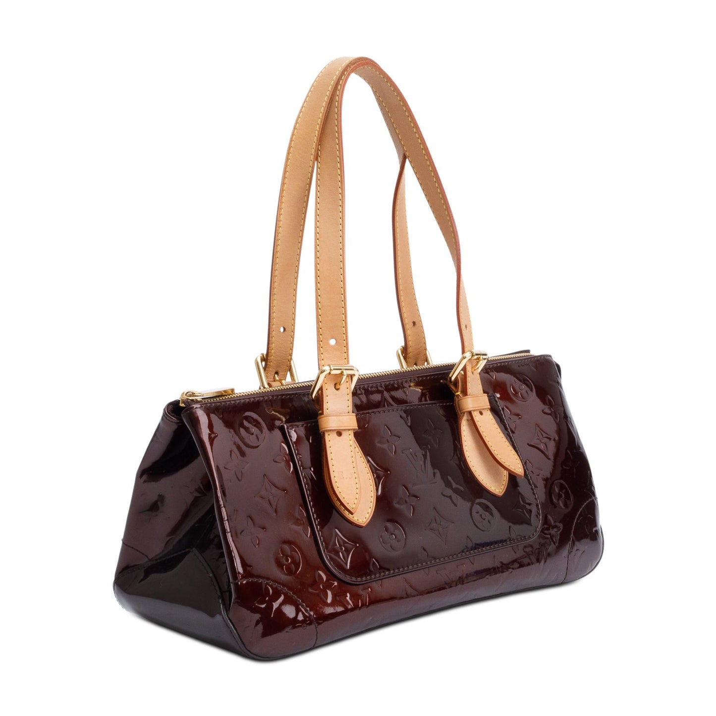 Louis Vuitton Amarante Monogram Vernis Rosewood Avenue Bag