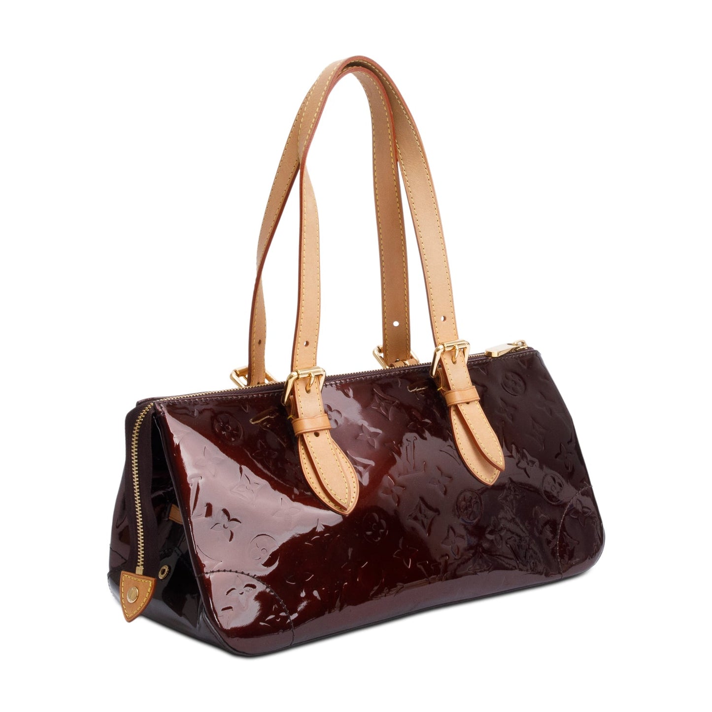Louis Vuitton Amarante Monogram Vernis Rosewood Avenue Bag