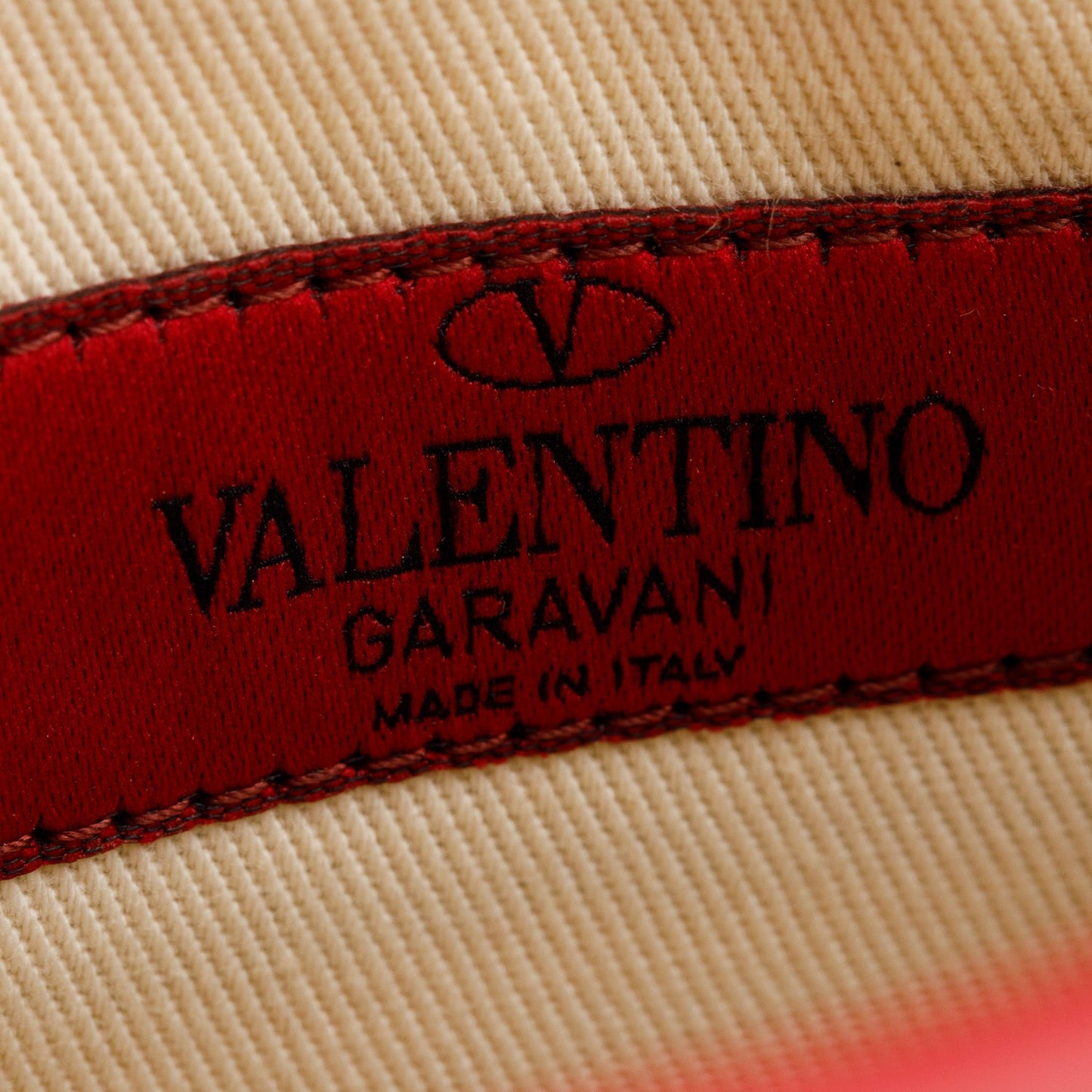 Valentino Red Calfskin Leather Rockstud Camera Crossbody Bag