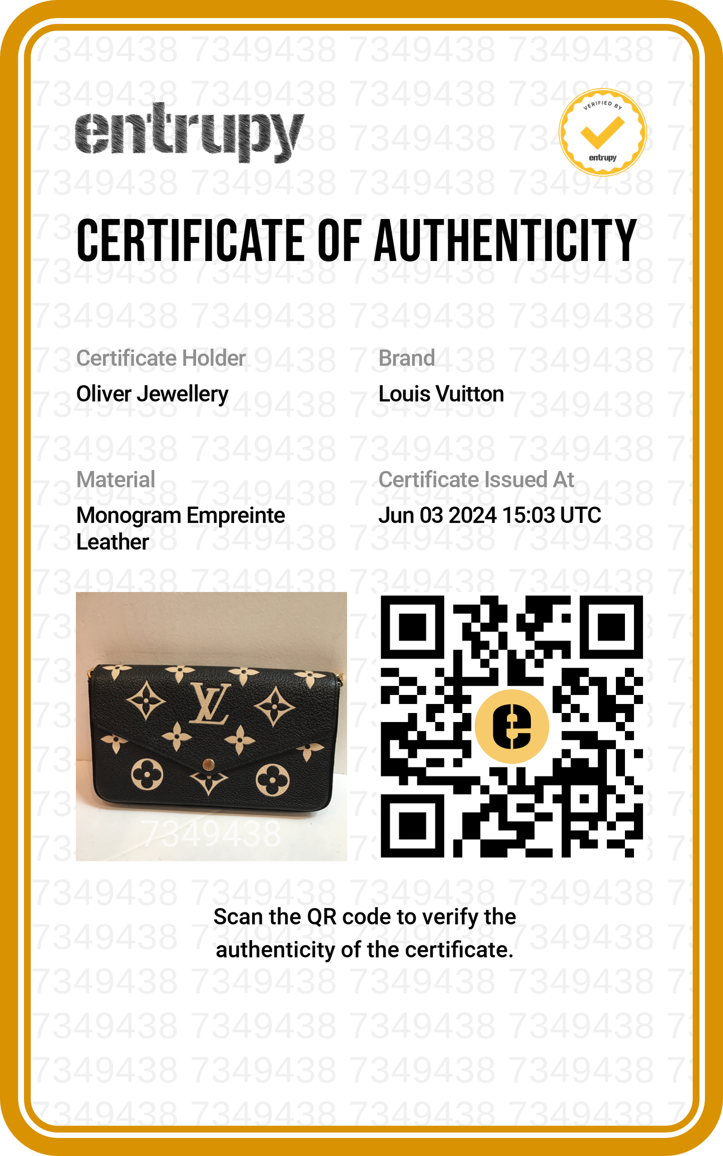 Louis Vuitton 2022 Bicolor Monogram Empreinte Leather Felicie Pochette