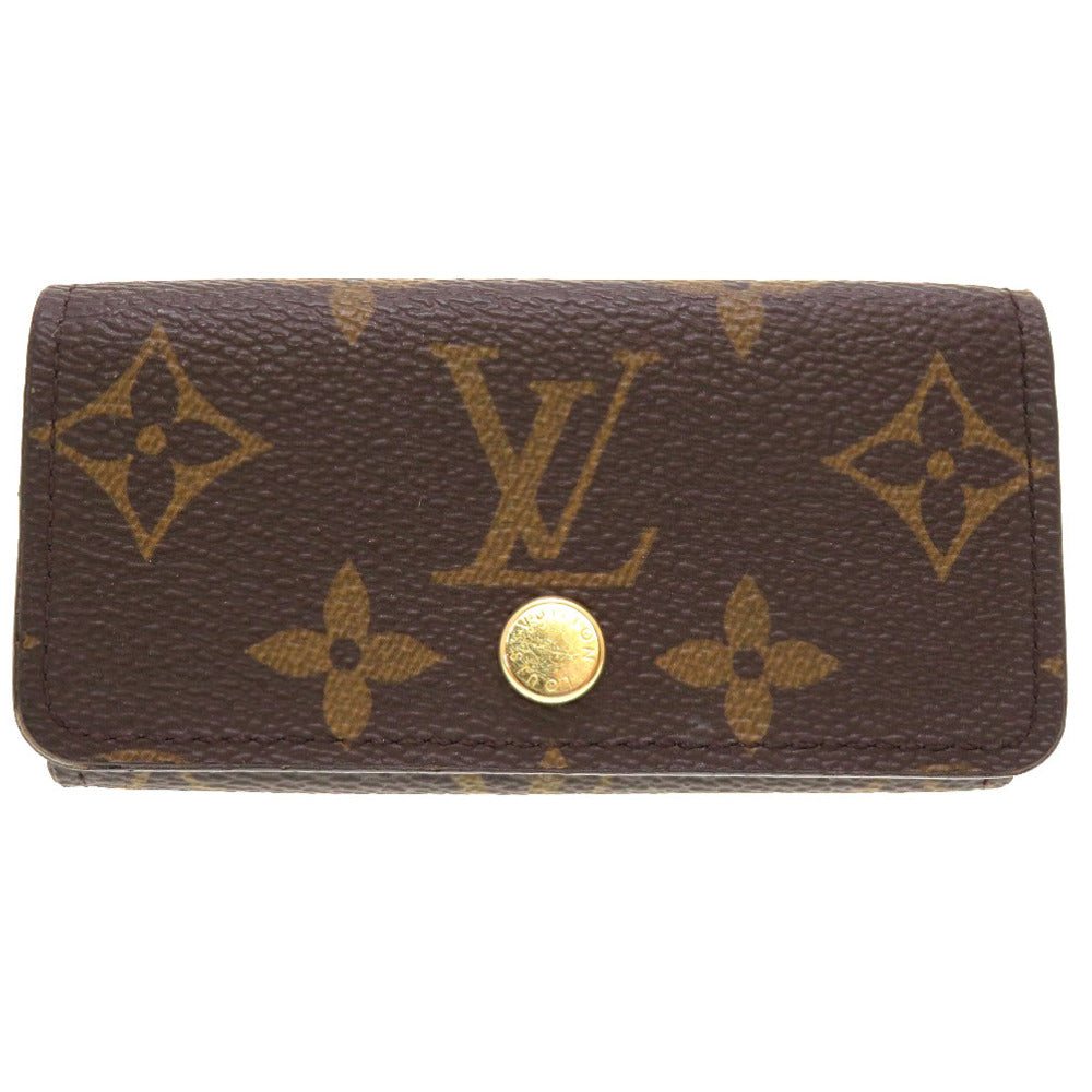 LOUIS VUITTON Key case Key holder  M69517 Monogram canvas Brown Monogram Multicles4 Women(Unisex)