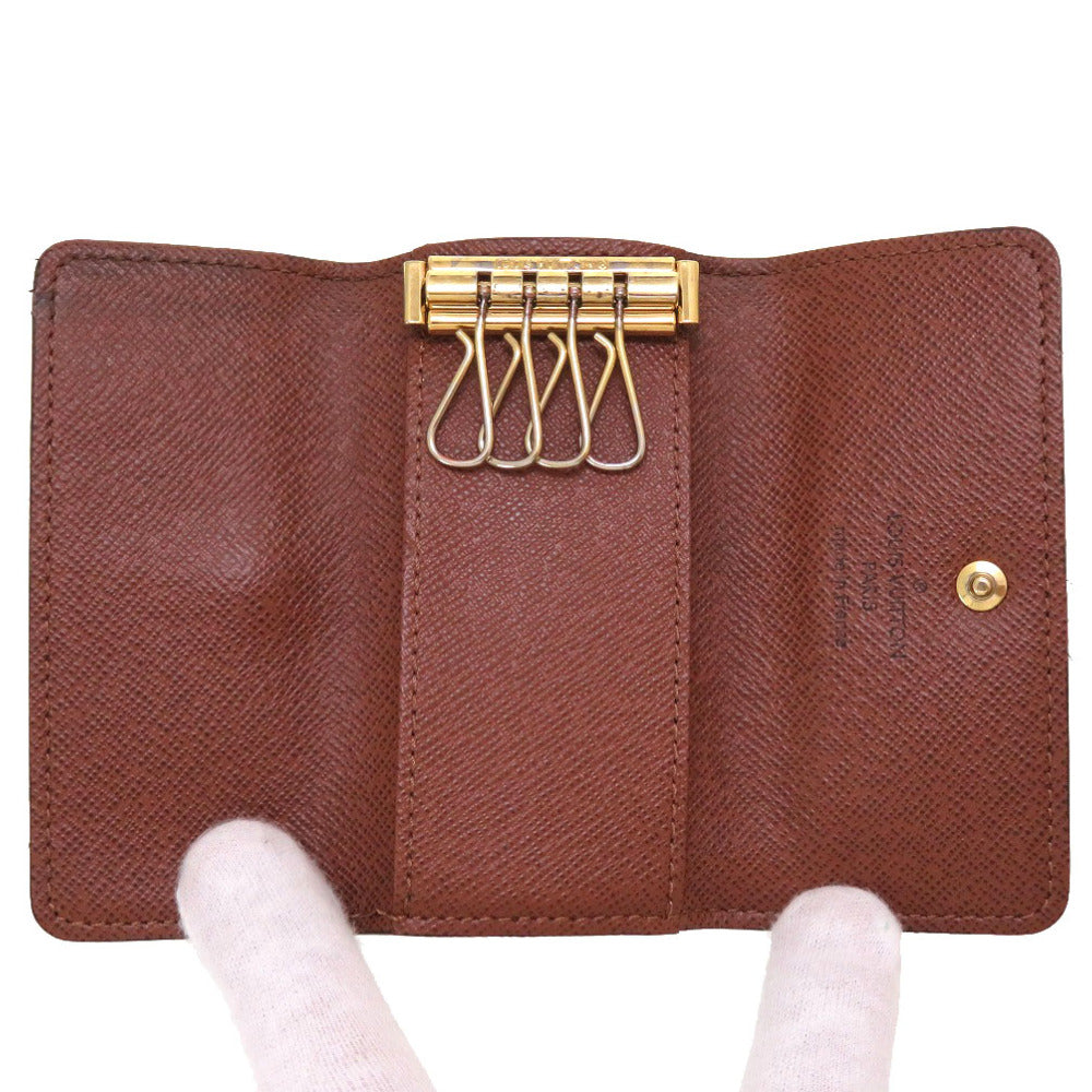 LOUIS VUITTON Key case Key holder  M69517 Monogram canvas Brown Monogram Multicles4 Women(Unisex)