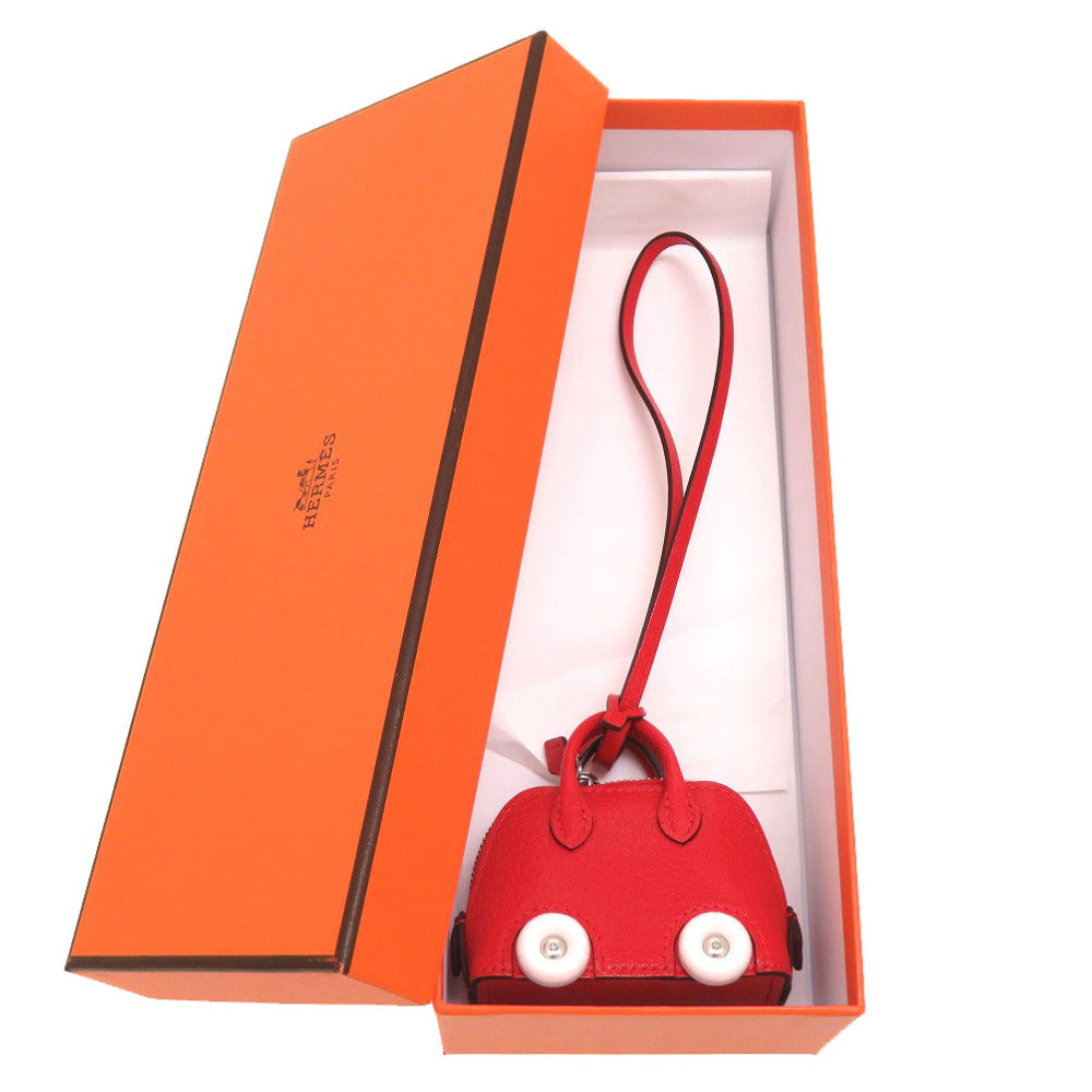 HERMES key ring Shave Rouge coo Bolide on Wheels unisex(Unisex)