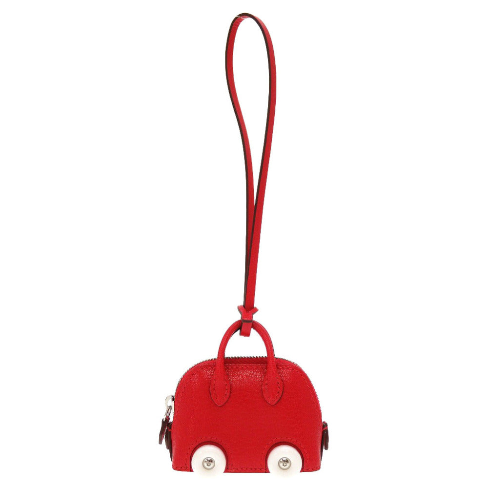 HERMES key ring Shave Rouge coo Bolide on Wheels unisex(Unisex)