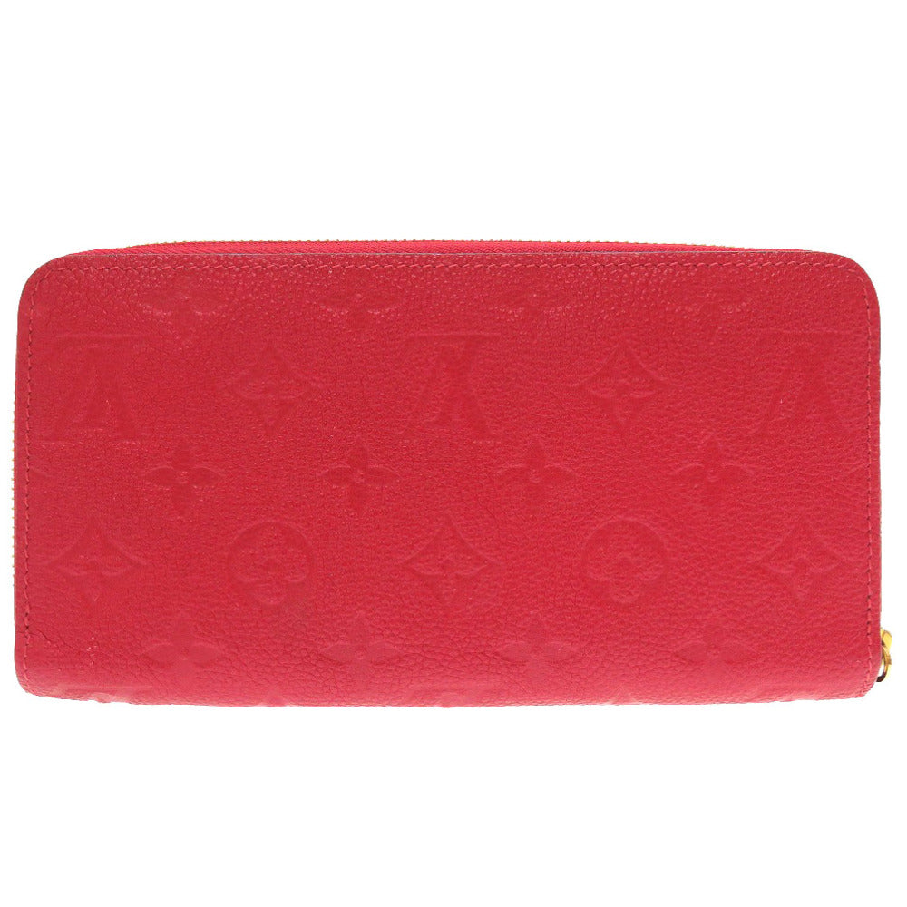 LOUIS VUITTON Long Wallet Purse M61865 Monogram Ann Platt Slys Monogram Unplant Zippy wallet Women