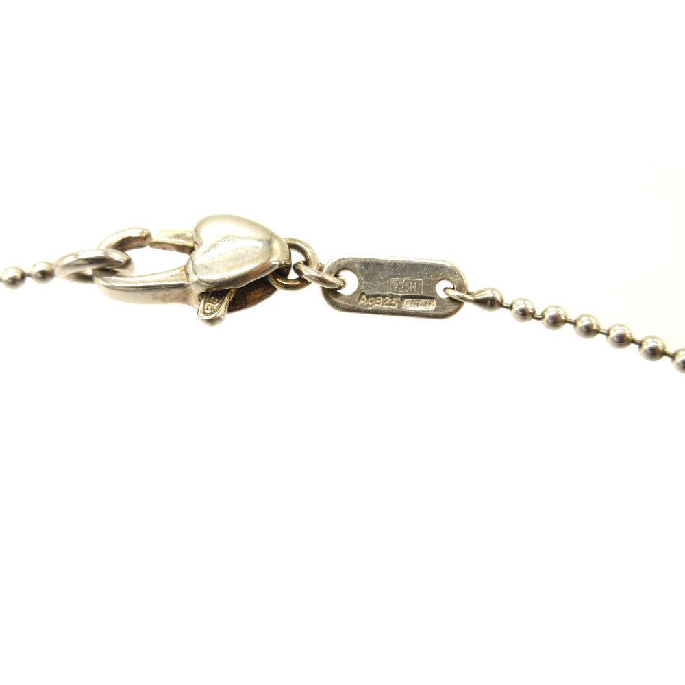 GUCCI Necklace Silver925 Silver Ball Chain Heart Women
