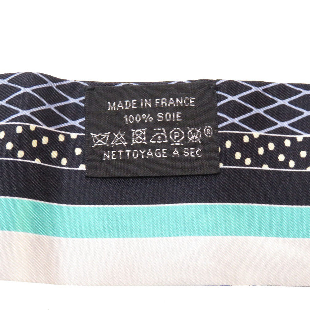 HERMES scarf silk Noir Twilly Grand Theater Nouveau TWILLY Grand Theater Nouveau Women