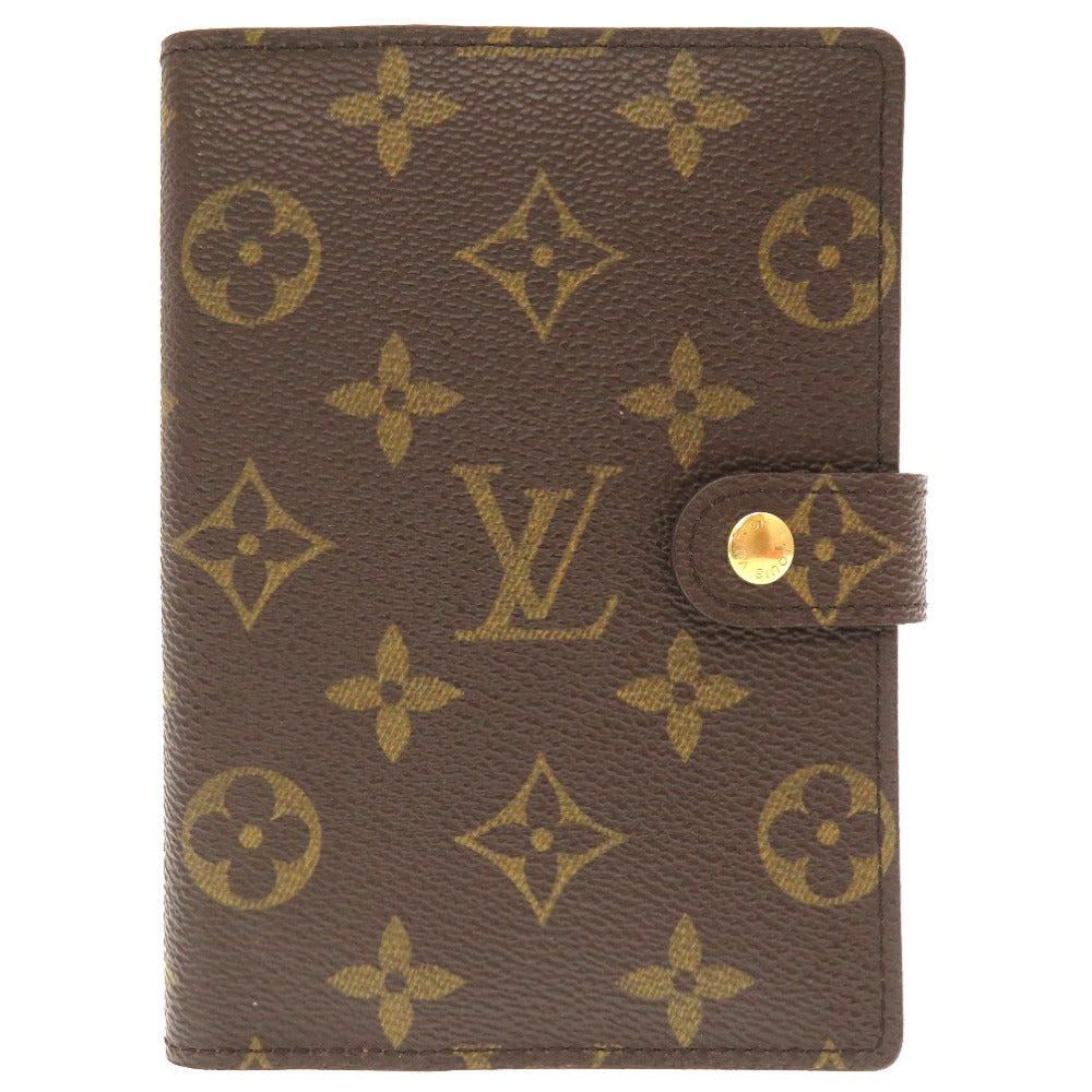 LOUIS VUITTON Notebook cover R20005 Monogram canvas Brown Monogram Agenda PM Women