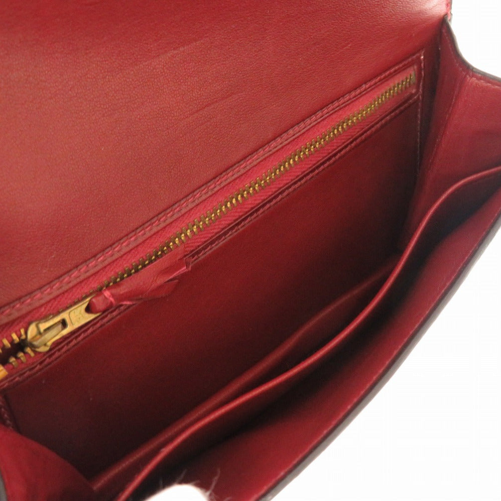 HERMES Clutch bag Clinolan Bordeaux vintage Women