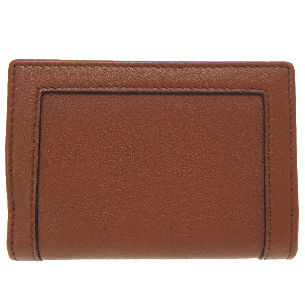 GUCCI Tri-fold wallet 658633 Bamboo Brown Diana medium mens