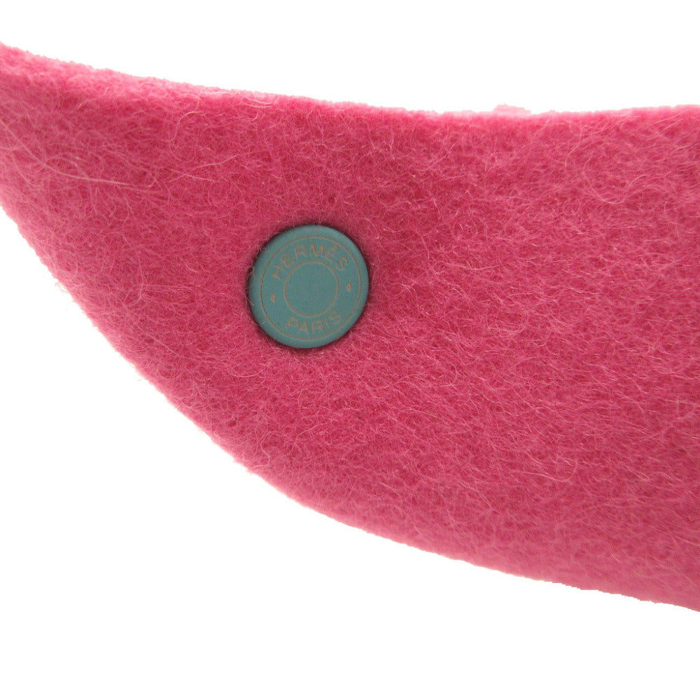 HERMES Other accessories felt Rose fuchsia tray Epope Vidoposh GM unisex(Unisex)