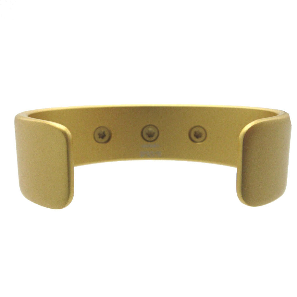 HERMES Bangle metal gold Medore Cory Edsian Women T2