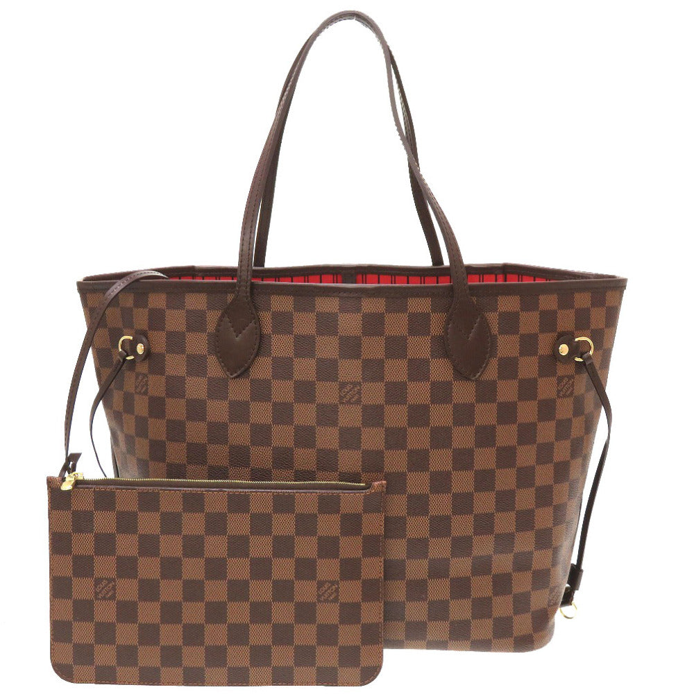 LOUIS VUITTON Tote Bag N41358 Damier canvas Slys Damier New Neverfull MM Women