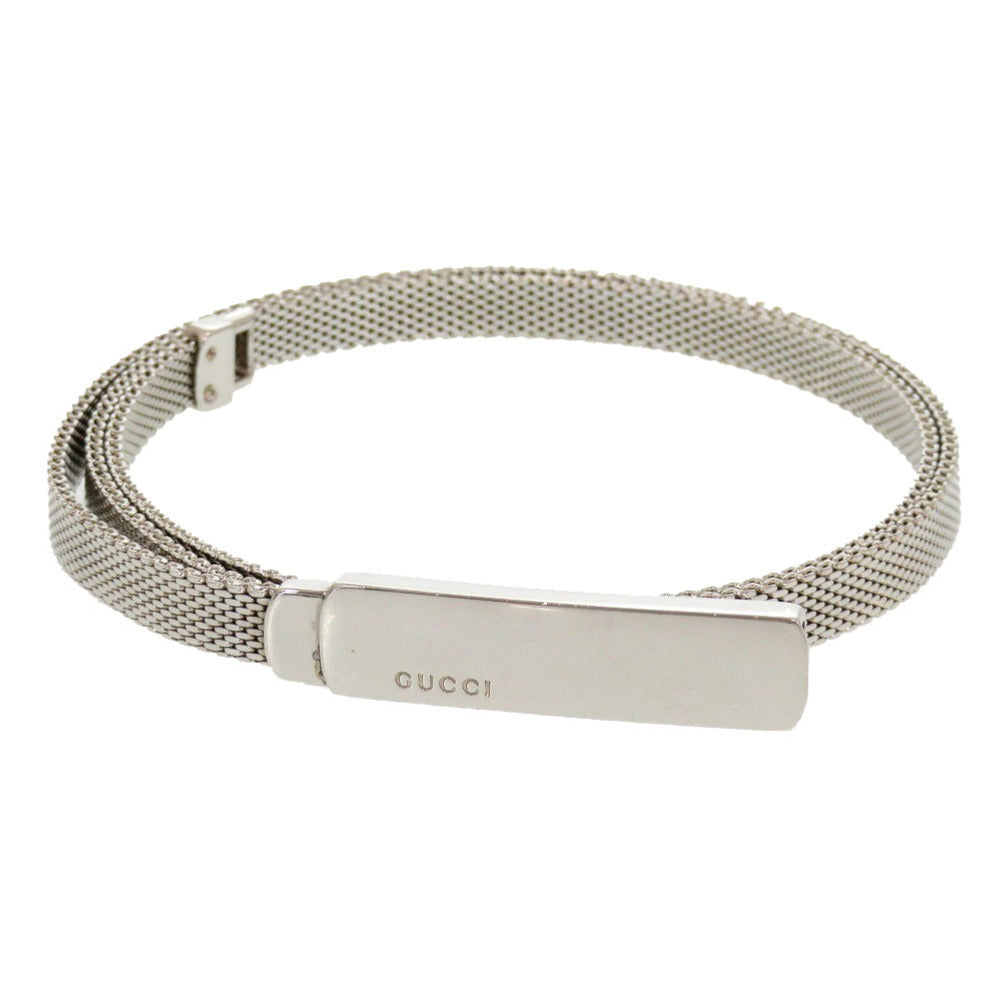 GUCCI belt metal Silver plate Women