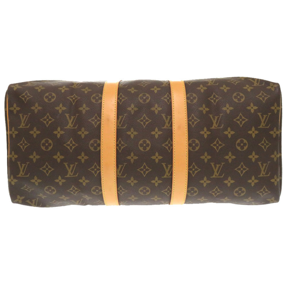 LOUIS VUITTON Boston Duffel bag M41428 Monogram canvas Brown Monogram Keepall 45 mens