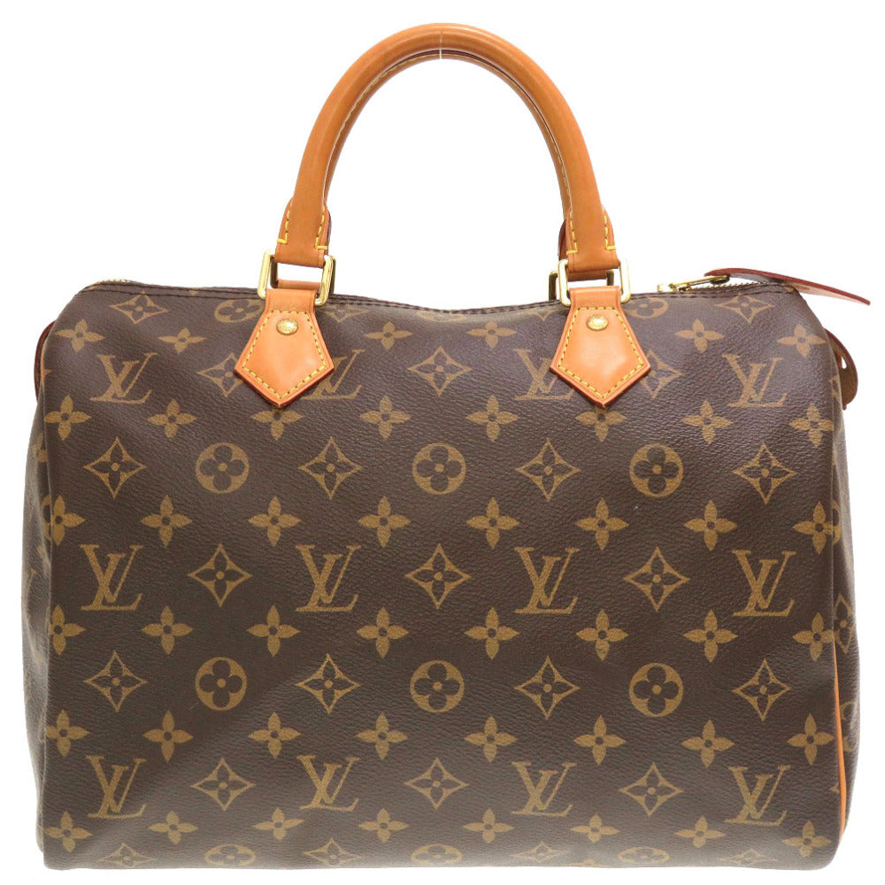 LOUIS VUITTON Handbag M41108 Monogram canvas Brown Monogram New Speedy 30 Women