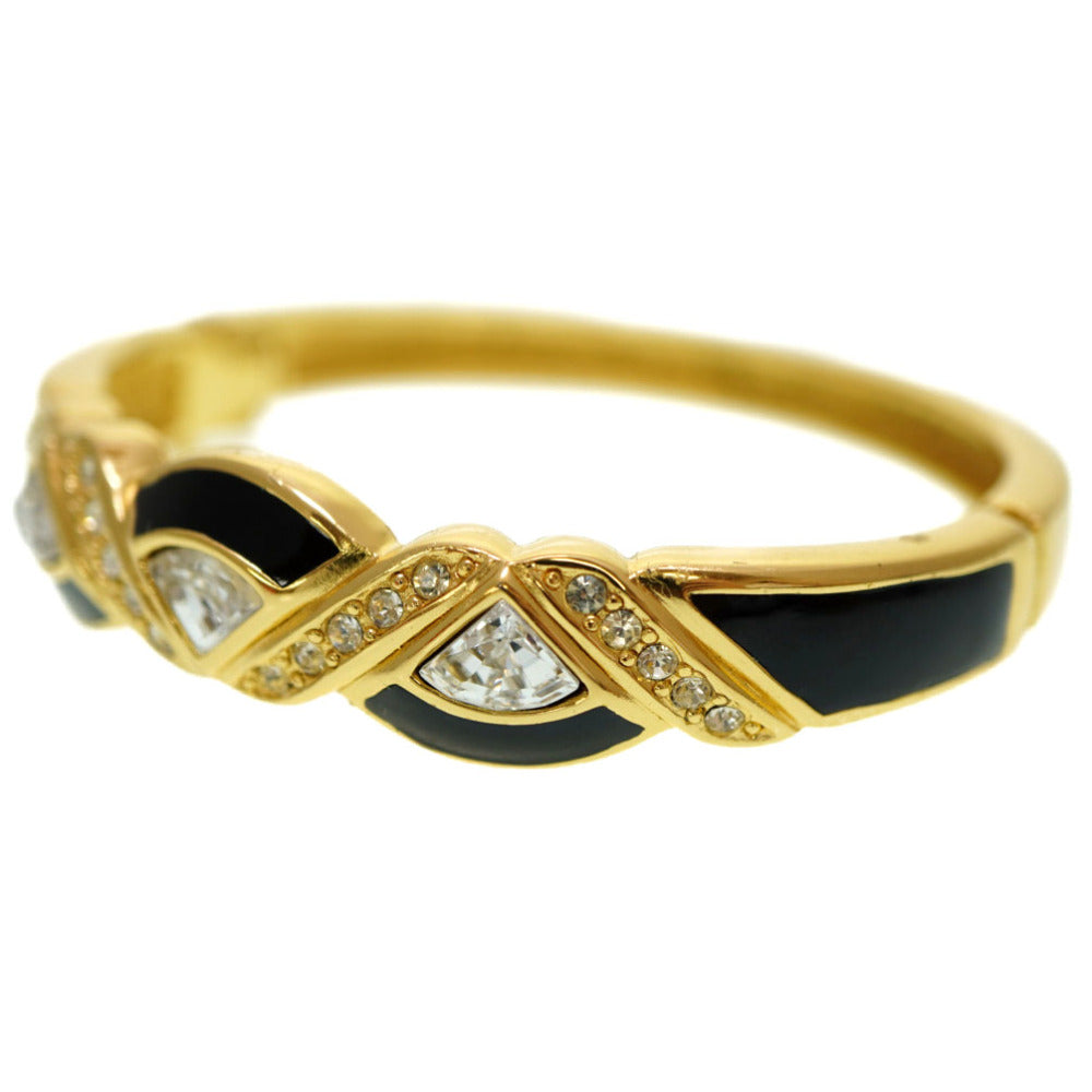 Dior Bangle Metal, Stone gold vintage Stone Women