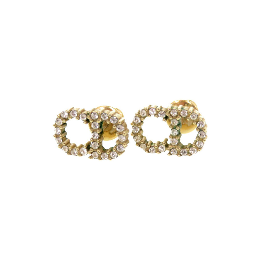 Dior Pierce Stone gold CD Clair de Lune Women