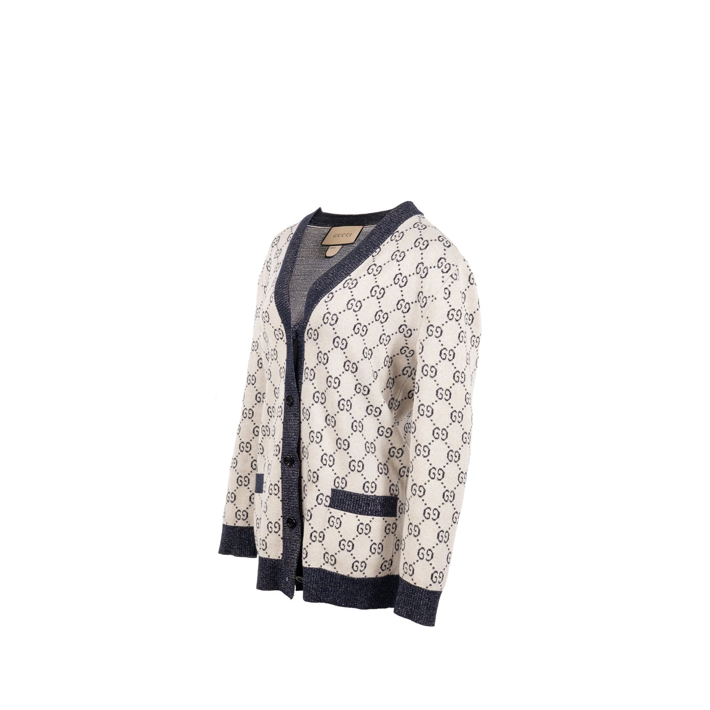 Gucci Size Cardigan Cotton Multicoloured