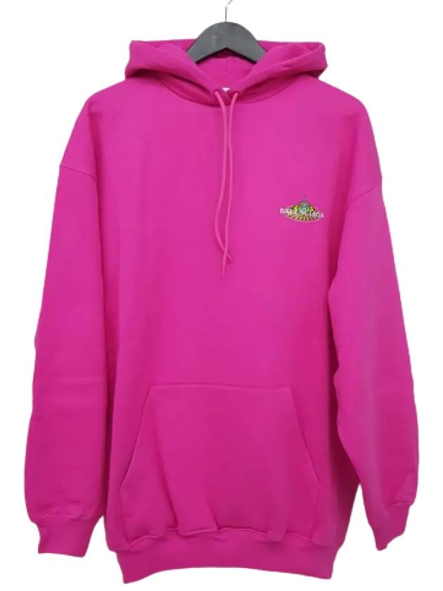 Luxury Balenciaga Trending 2025 Bonjour Oversized Hoodie Pink