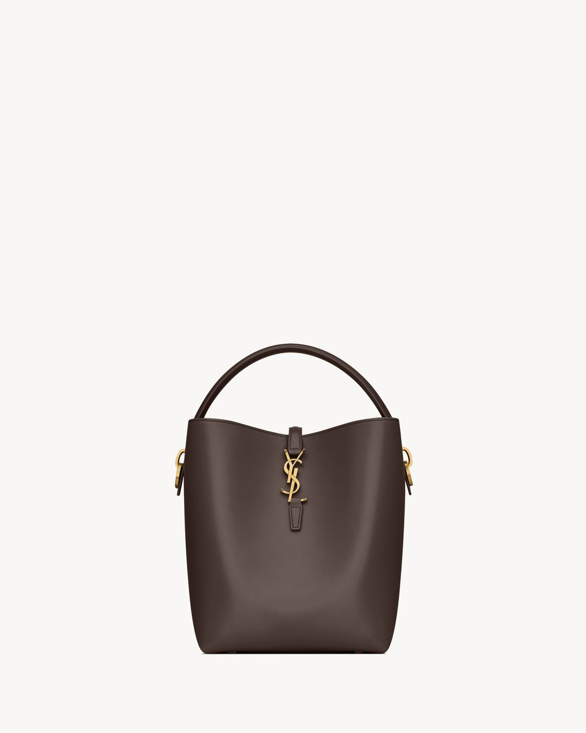 Luxury Saint Laurent Trending 2025 Women's Le 37 Bucket Bag in Sweetchoco | 7428282R20W