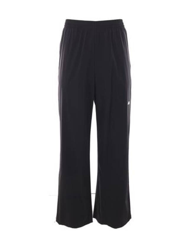 Luxury Balenciaga Trending 2025 Logo Print Track Pants Black